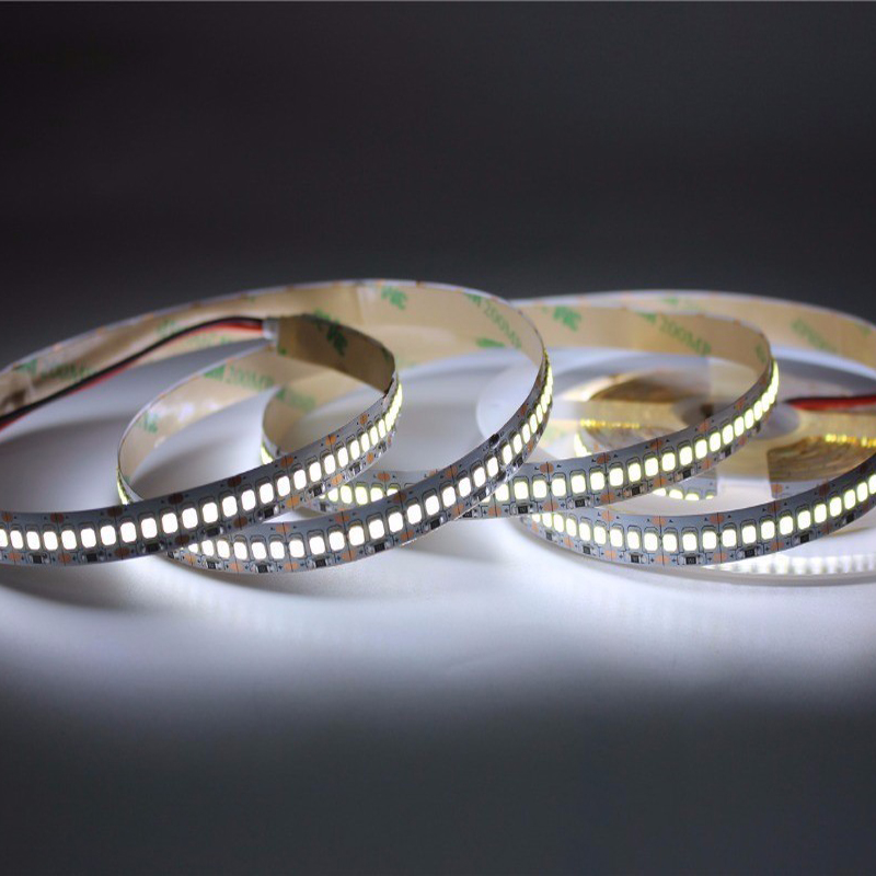 Sosire nouă 3 ani garanție DC12V DC24V SMD2835 Dublu strat de cupru 3OZ Lampă flexibila LED Stripe 240LED pe metru