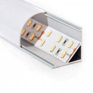 LED Light Corner Aluminiu Profil LED 6063-T5 Aluminiu Aluminiu Aluminiu Linear Light