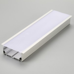 Profil din aluminiu cu LED alungit sau carcasă din aluminiu extrudat cu LED pentru benzi LED