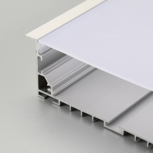 Profil din aluminiu din aluminiu cu difuzor PC Formă
