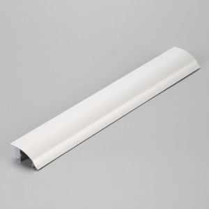 Canal de aluminiu din aluminiu pentru extinderea profilelor de aluminiu cu LED-uri din aluminiu