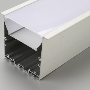 Profil 76X76 pentru LED lampă Profil LED profil de lumină aluminiu LED iluminat indirect