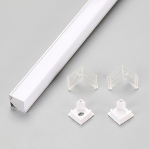 90 de grade LED lumina aluminiu de locuințe tavan de iluminat LED-ul profil de benzi