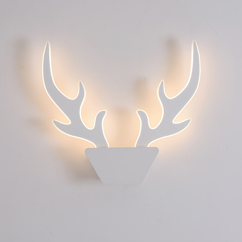 Zhongshan Art Deer Design lampă de perete cu control inteligent pentru dormitor